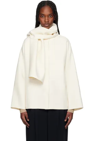 Max Mara Blouson Udente blanc cassé - Studio