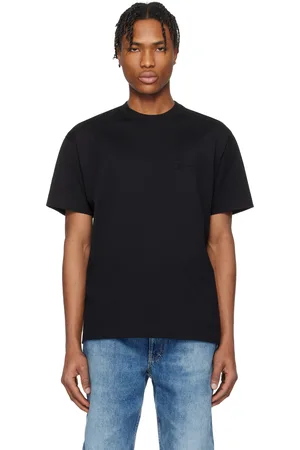 Givenchy T-shirt noir à logo manuscrit