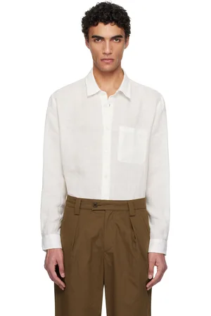 A.P.C. Chemise Cassel blanc cassé