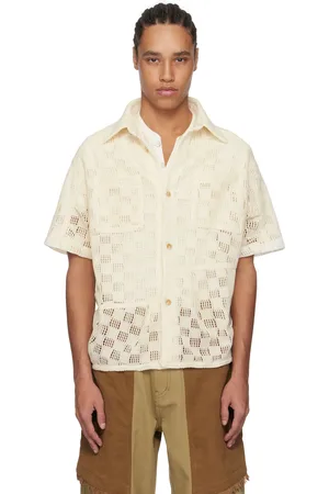 Andersson Bell Chemise Letto blanc cassé en tricot