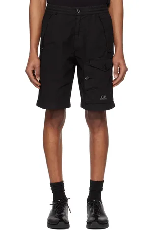 C.P. Company Short cargo noir en microreps