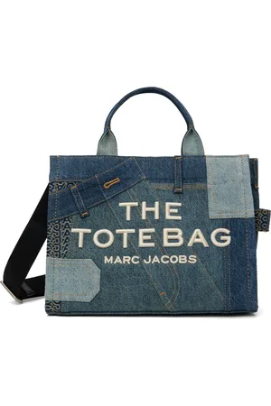 Marc Jacobs Moyen cabas déconstruit bleu en denim