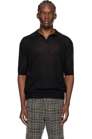 Auralee Polo Skipper noir