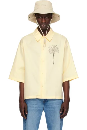 Jacquemus Chemise Aloe jaune - La croisière