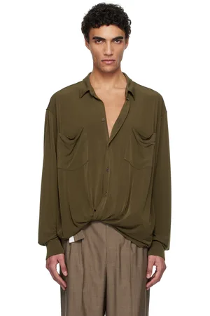 MAGLIANO Chemise Knotted kaki