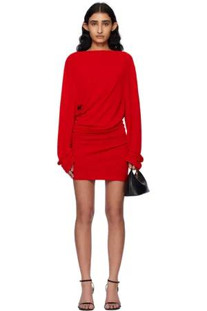 Jacquemus Robe courte Croisière rouge - La croisière
