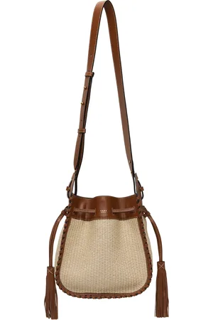 Isabel Marant Sac Silao brun et beige