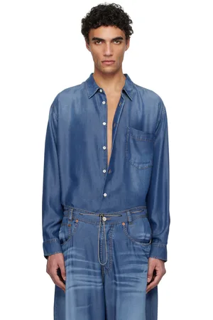 MAGLIANO Chemise Officina Pijama bleu marine