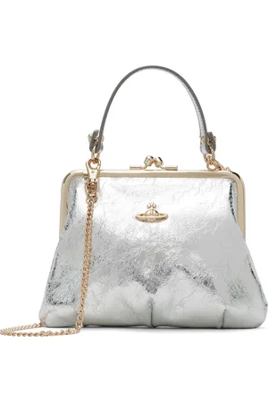 Vivienne Westwood Sac Granny argenté à monture de bourse