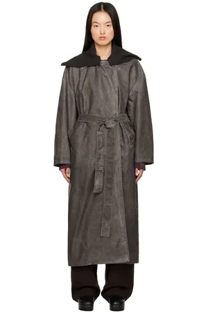 OUR LEGACY Manteau Court brun