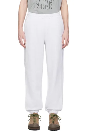 DIME Pantalon de survêtement gris à logo