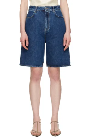 Loulou de Saison Short Isu bleu en denim