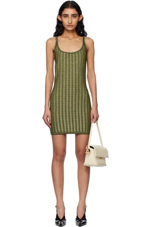 Jacquemus Robe courte Marino verte - La croisière