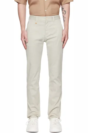 HUGO BOSS Pantalon ajusté beige