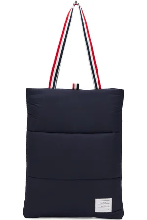 Thom Browne Cabas rembourré bleu marine
