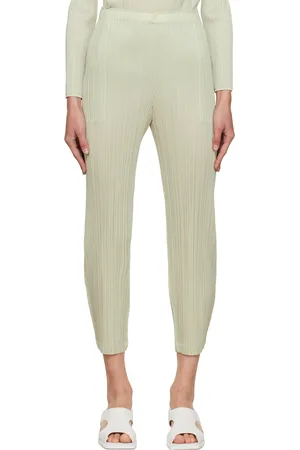 PLEATS PLEASE ISSEY MIYAKE Pantalon Monthly Colors October beige