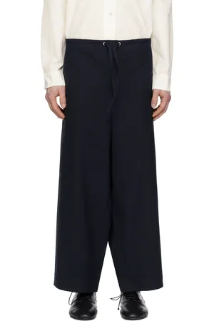 Camiel Fortgens Pantalon de karate bleu marine
