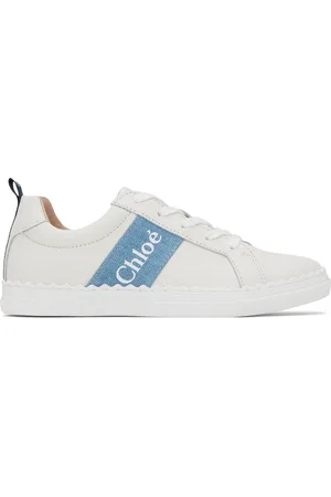 Chloé Enfant | Baskets basses Lauren blanc cassé
