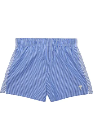 Ami Boxer bleu et blanc à logo Ami de cœur