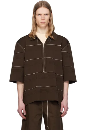 Camiel Fortgens Polo brun en viscose