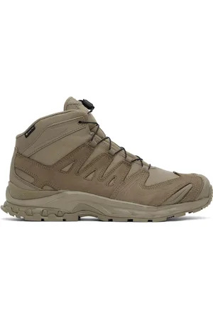 RIER Bottes XA MID taupe en GORE-TEX édition Salomon