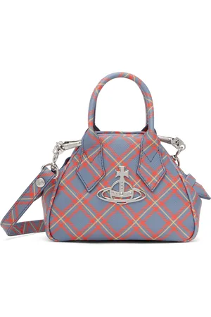 Vivienne Westwood Mini sac Yasmine bleu et orange