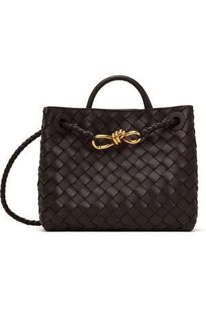 Bottega Veneta Petit sac brun à ferrure Andiamo