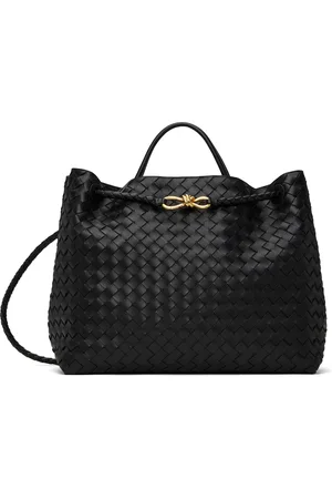 Bottega Veneta Grand sac noir à ferrure Andiamo