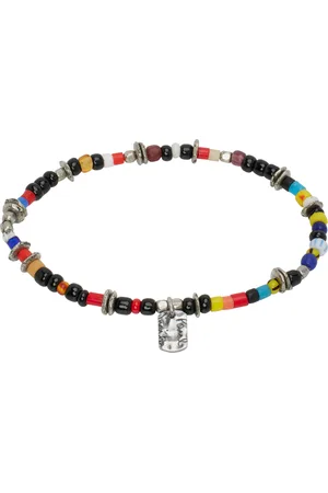 Paul Smith Bracelet multicolore à perles de style rayures Artist