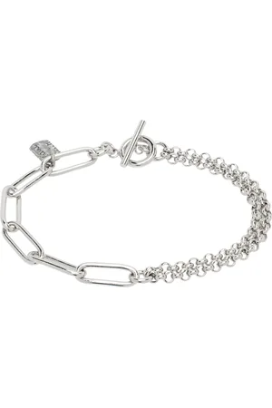 Paul Smith Bracelet-chainette étagé argenté