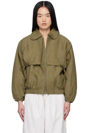 Deiji Studios Blouson étagé vert