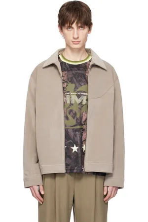 DIME Blouson en velours côtelé à glissière
