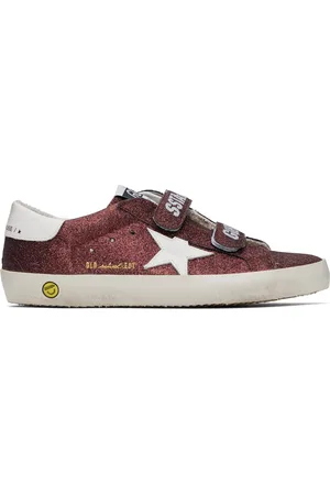 Golden Goose Enfant | Baskets Old School bourgogne