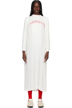 UNDERCOVER Robe longue UP1E1702 blanche