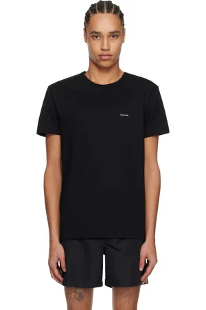 Paul Smith Ensemble de cinq t-shirts décontractés multicolore en coton bio à logos