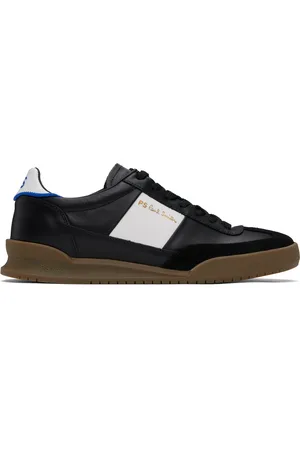 Paul Smith Baskets Dover noir et blanc à panneaux