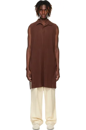 Issey Miyake Polo Monthly Color February brun