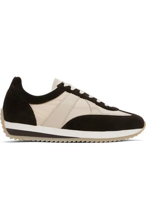 Paul Smith Baskets Vignola brun et beige en suède