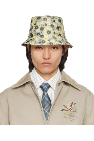 Burberry Chapeau bob multicolore à motif de marguerites