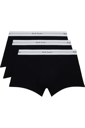 Paul Smith Ensemble de trois boxers noir et blanc à logos tissés