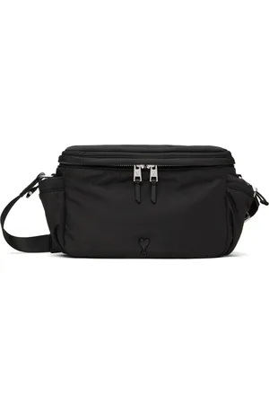 Ami Sac messager noir à logo Ami de cœur