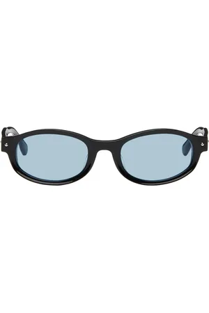 BONNIE CLYDE Lunettes de soleil Rollercoaster noires exclusives à SSENSE
