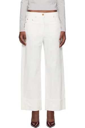 Max Mara Jean Cervia blanc - 