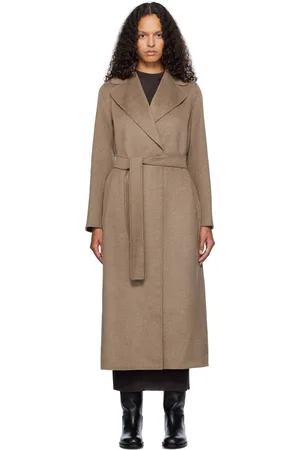 Max Mara Manteau Poldo taupe - 
