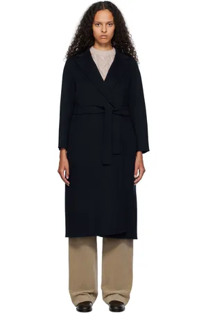 Max Mara Manteau Esturia bleu marine - 