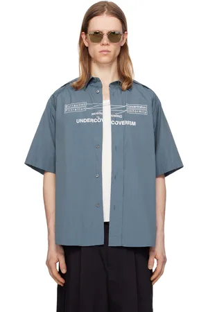 UNDERCOVER Chemise UP1E4408 bleue