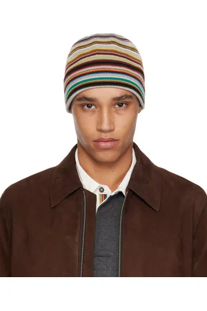 Paul Smith Bonnet multicolore à rayures emblématiques