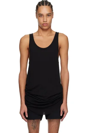 11 BY BORIS BIDJAN SABERI Débardeur T1B noir