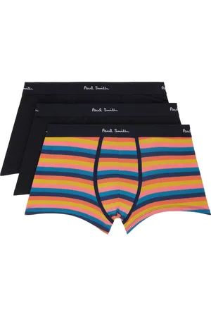 Paul Smith Ensemble de trois boxers multicolore en coton bio