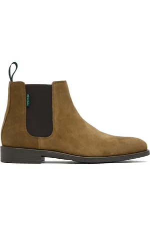 Paul Smith Bottes chelsea Cedric brun clair